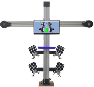 car wheel alignment machine