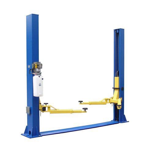 two post lift base floor)