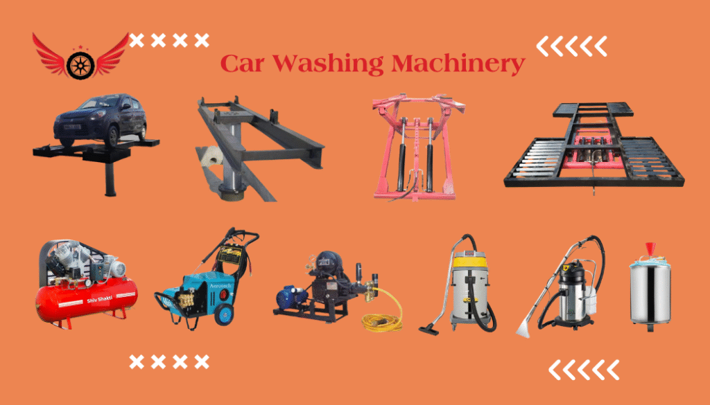 orange modern pressure washing business card