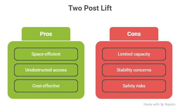 Two Post Lift Price In delhi