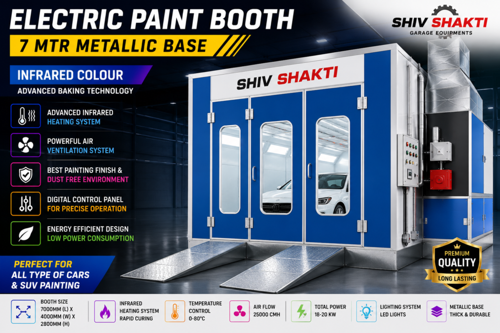 Electric Car Paint Booth
